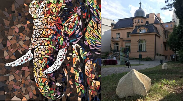 Účastníci kurzů ozdobili Brno mozaikami a sochami